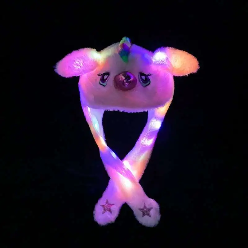 Led Light Plush Rabbit Hat - Image 10