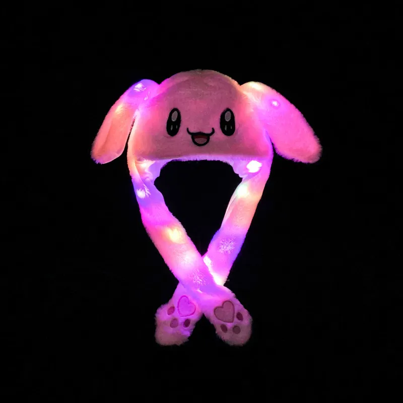 Led Light Plush Rabbit Hat - Image 3