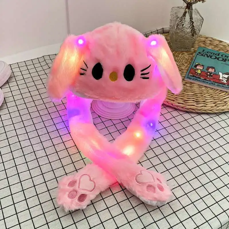 Led Light Plush Rabbit Hat - Image 9